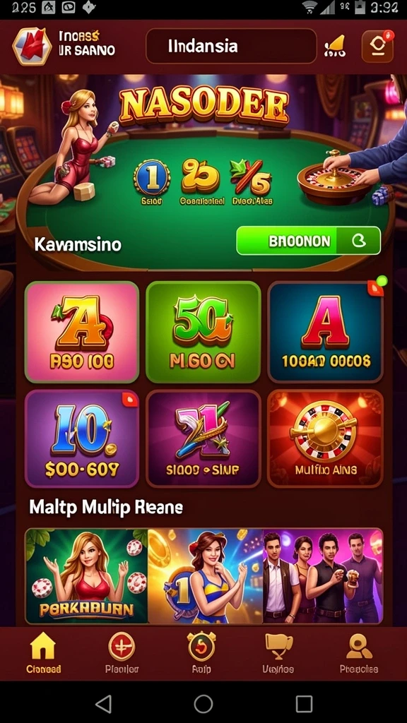 dmd999 - Tampilan awal yang memikat dan penuh warna.