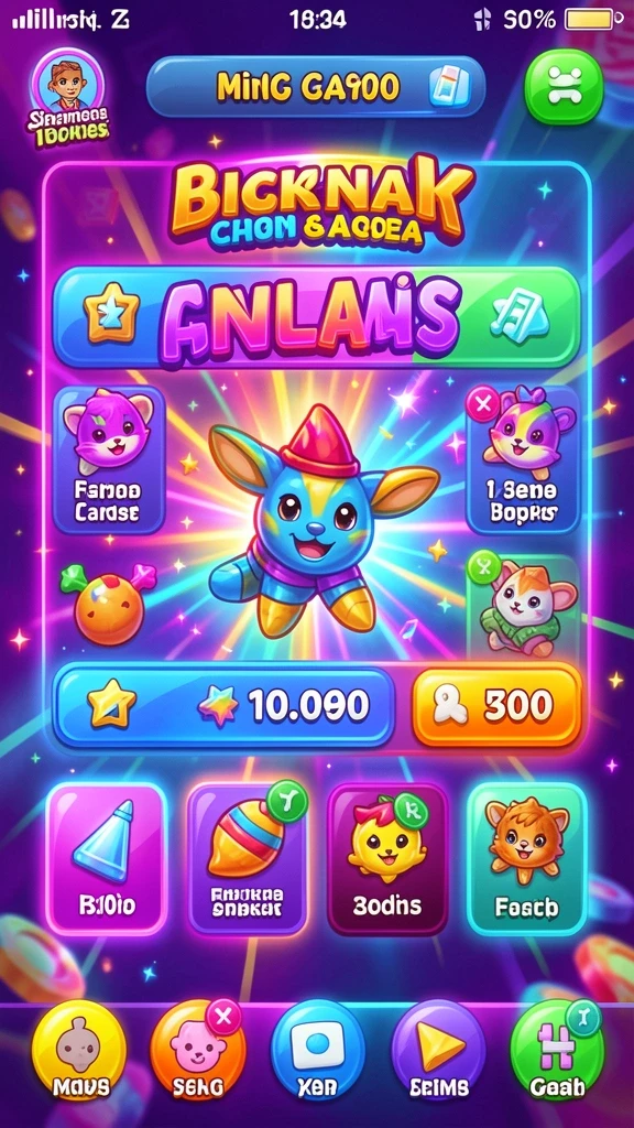 gacor108 - Screenshot menampilkan antarmuka permainan yang menarik.