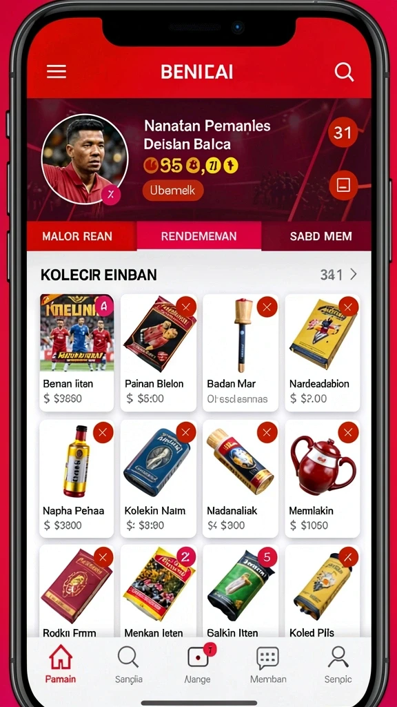 galaxy77 - Tampilan antarmuka yang user-friendly dan mudah dinavigasi.