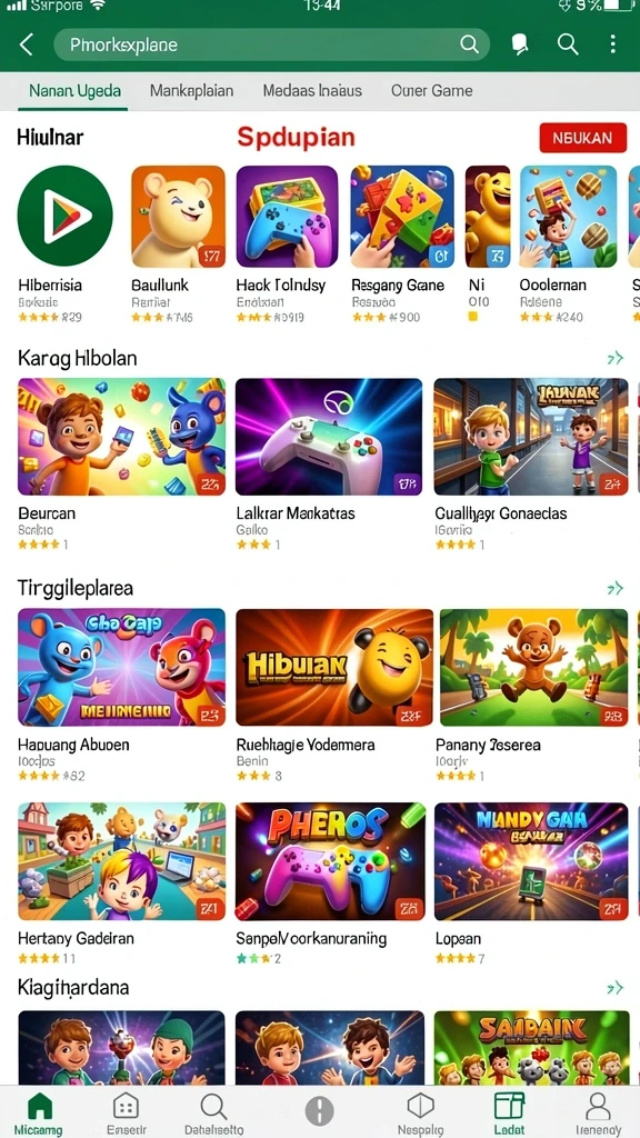 hit9 - Tangkapan layar mode multiplayer dengan teman.