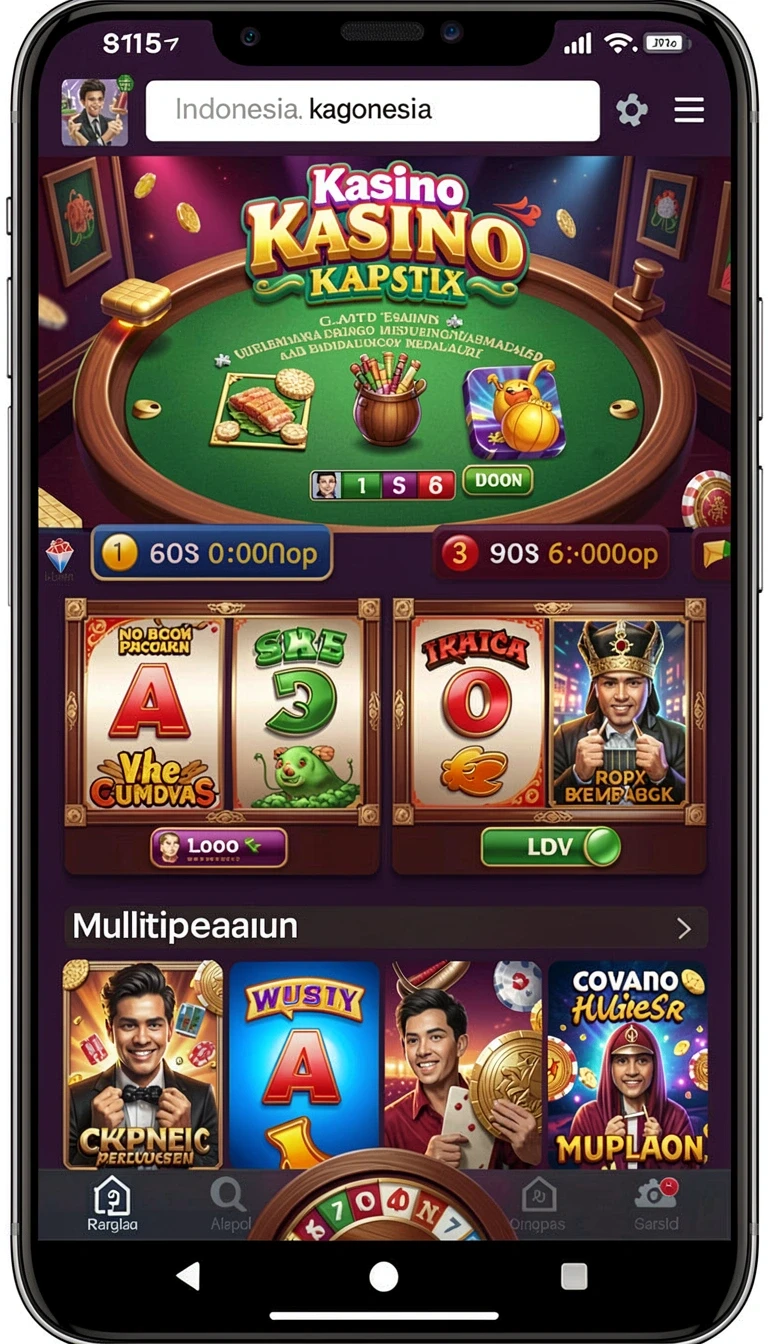 kakrp - Tampilan mode multiplayer yang seru.