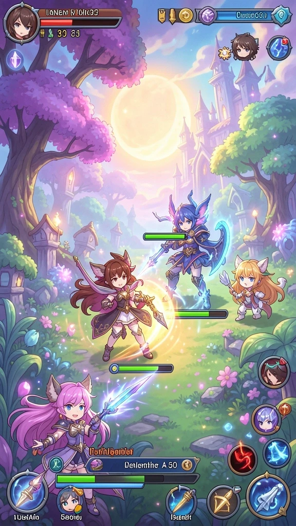 oce69 - Screenshot menunjukkan dunia permainan yang luas dan indah.
