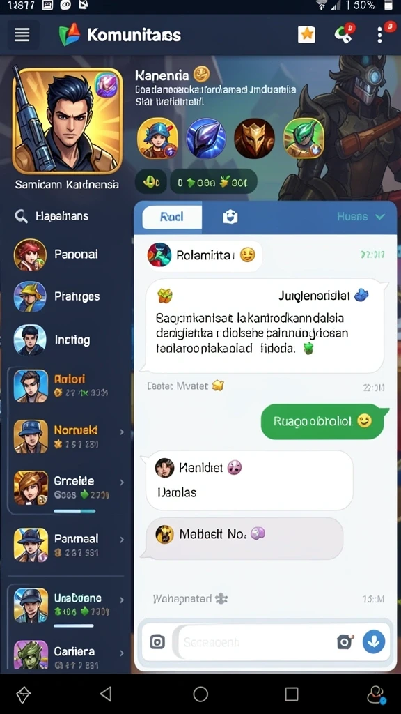 rpvip1 - Karakter unik dengan kemampuan luar biasa.
