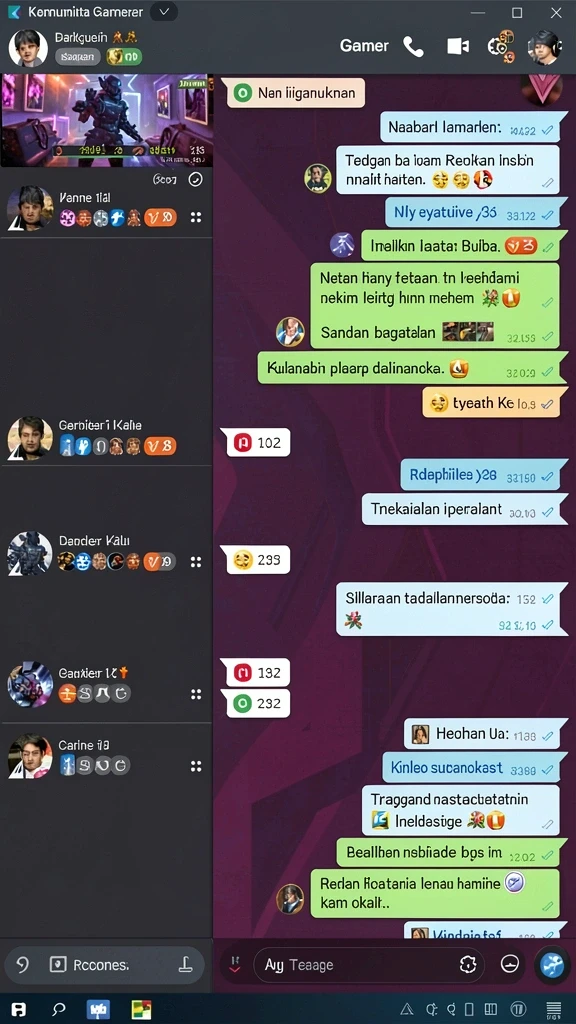 tvtoto - Tampilan antarmuka TVTOTO yang modern dan menarik.