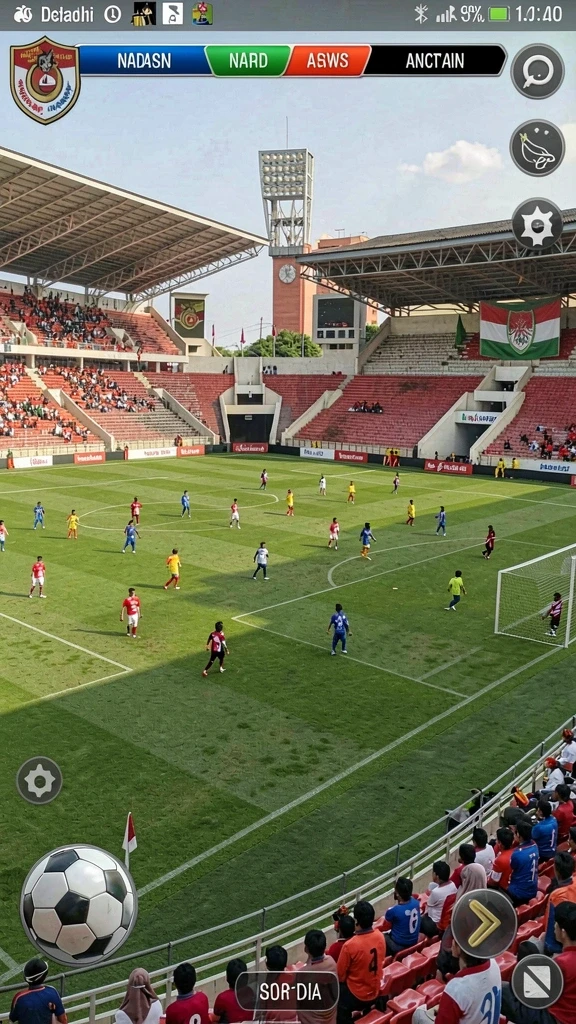 tvtoto - Grafis permainan yang memukau dan penuh warna.